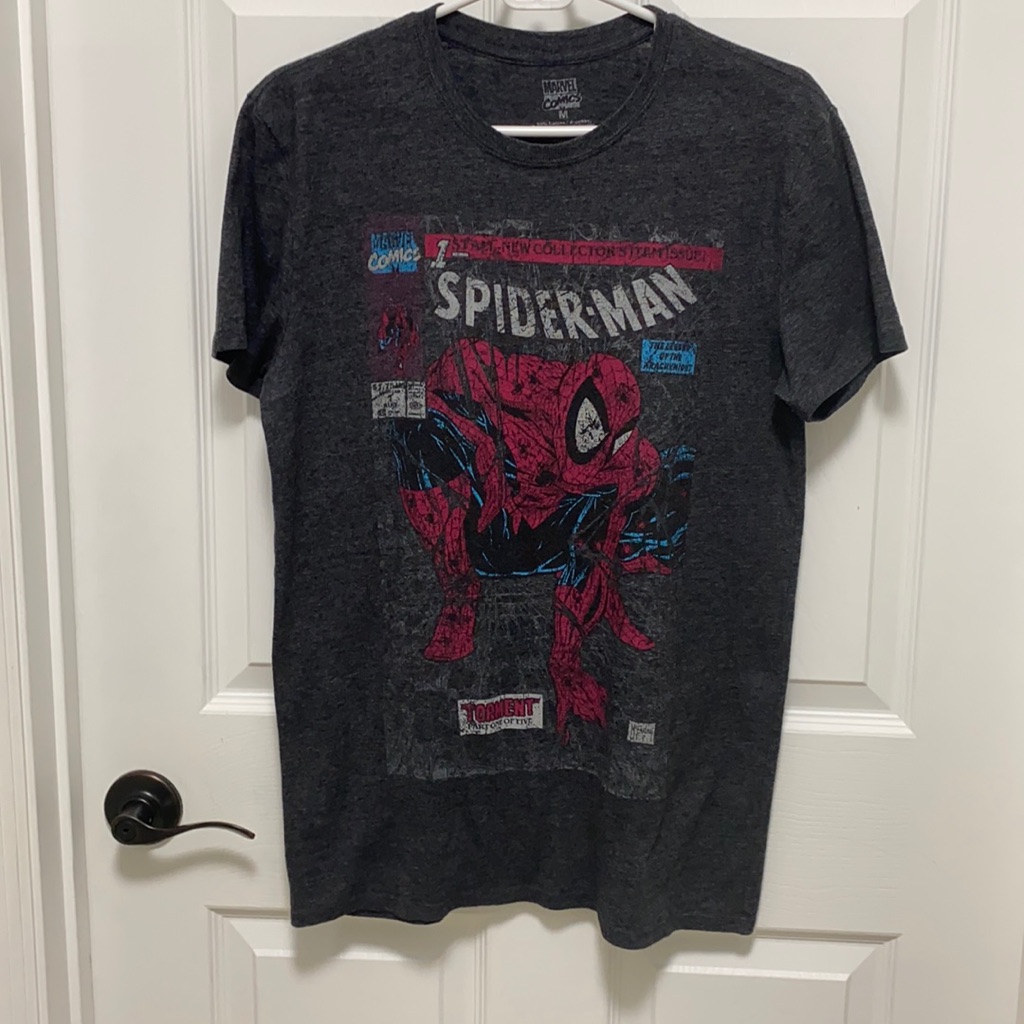 Marvel Comics Spider-Man Tee Shirt Size M